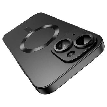 Ultra thin Metallic TPU MagSafe Phone Case with Lens Film, For iPhone 16 Plus, For iPhone 16, For iPhone 15 Pro Max, For iPhone 15 Pro, For iPhone 15 Plus, For iPhone 15