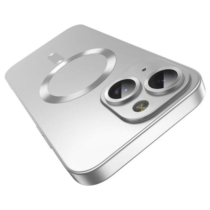 Ultra thin Metallic TPU MagSafe Phone Case with Lens Film, For iPhone 16 Plus, For iPhone 16, For iPhone 15 Pro Max, For iPhone 15 Pro, For iPhone 15 Plus, For iPhone 15