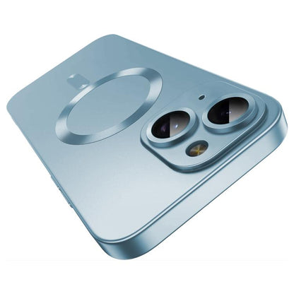 Ultra thin Metallic TPU MagSafe Phone Case with Lens Film, For iPhone 16 Plus, For iPhone 16, For iPhone 15 Pro Max, For iPhone 15 Pro, For iPhone 15 Plus, For iPhone 15