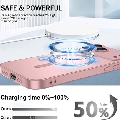 Ultra thin Metallic TPU MagSafe Phone Case with Lens Film, For iPhone 18 Pro, For iPhone 18 Pro Max, For iPhone 17 Pro Max, For iPhone 17 Pro, For iPhone 17, For iPhone Air