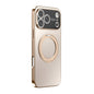 360 Degree Rotating Holder MagSafe Electroplated Phone Case with Lens Cover, For iPhone 17 Pro Max, For iPhone 17 Pro, For iPhone 17