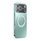 360 Degree Rotating Holder MagSafe Electroplated Phone Case with Lens Cover, For iPhone 17 Pro Max, For iPhone 17 Pro, For iPhone 17
