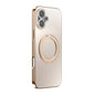 360 Degree Rotating Holder MagSafe Electroplated Phone Case with Lens Cover, For iPhone 17 Pro Max, For iPhone 17 Pro, For iPhone 17