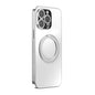 360 Degree Rotating Holder MagSafe Electroplated Phone Case with Lens Cover, For iPhone 15, For iPhone 14, For iPhone 14 Pro