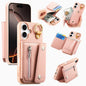 Dream Wallet D Buckle Leather Back Cover Phone Case, For iPhone 17e / 16e, For iPhone 17 Pro Max, For iPhone 17 Pro, For iPhone 17