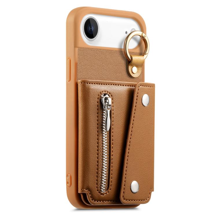 Dream Wallet D Buckle Leather Back Cover Phone Case, For iPhone Air, For iPhone 16 Pro Max, For iPhone 16 Pro, For iPhone 16 Plus