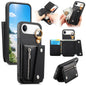 Dream Wallet D Buckle Leather Back Cover Phone Case, For iPhone Air, For iPhone 16 Pro Max, For iPhone 16 Pro, For iPhone 16 Plus