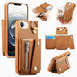 Dream Wallet D Buckle Leather Back Cover Phone Case, For iPhone 17e / 16e, For iPhone 17 Pro Max, For iPhone 17 Pro, For iPhone 17
