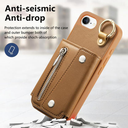 Dream Wallet D Buckle Leather Back Cover Phone Case, For iPhone 17e / 16e, For iPhone 17 Pro Max, For iPhone 17 Pro, For iPhone 17