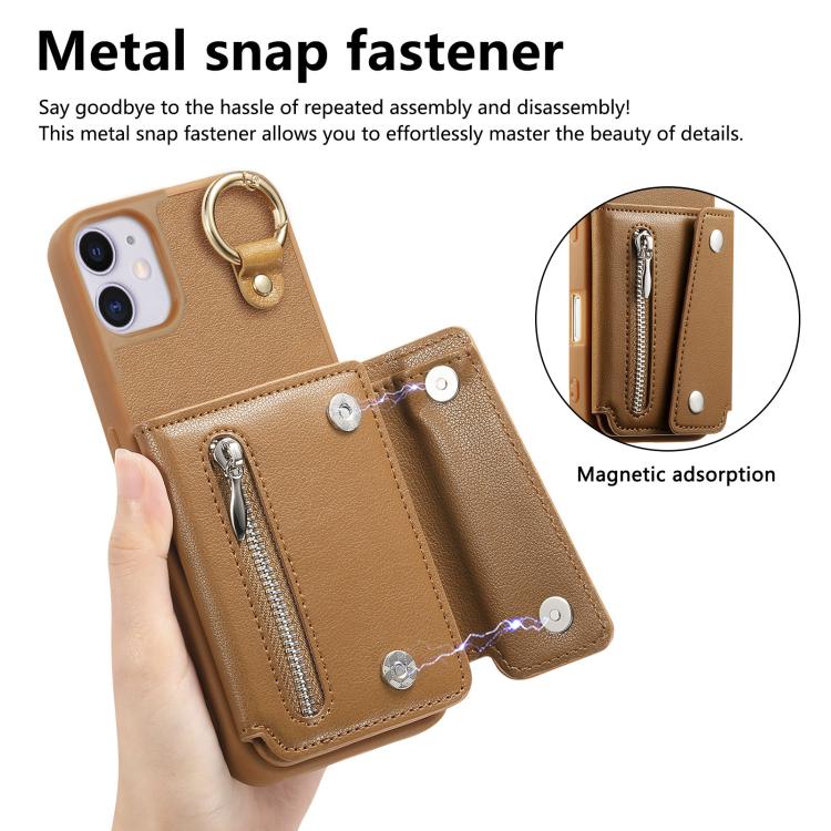 Dream Wallet D Buckle Leather Back Cover Phone Case, For iPhone 11 Pro
