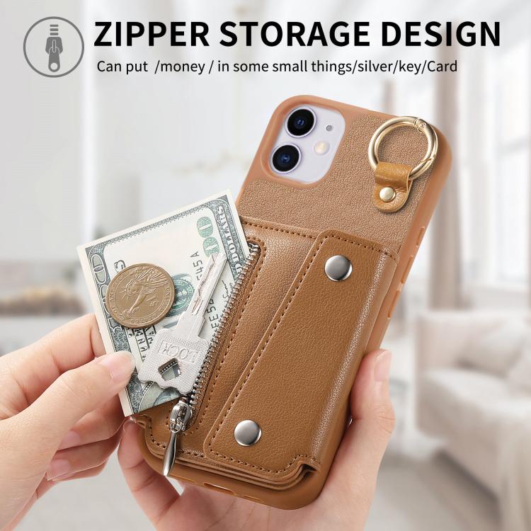 Dream Wallet D Buckle Leather Back Cover Phone Case, For iPhone 11 Pro