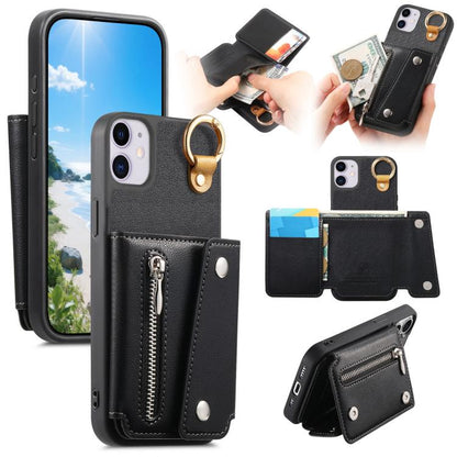 Dream Wallet D Buckle Leather Back Cover Phone Case, For iPhone 12 / 12 Pro, For iPhone 12 Pro Max, For iPhone 11 Pro Max, For iPhone 11