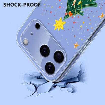 Christmas-themed Printed TPU Phone Case, For iPhone 17 Pro Max, For iPhone 17 Pro, For iPhone 17, For iPhone Air