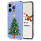 Christmas-themed Printed TPU Phone Case, For iPhone 15 Pro, For iPhone 15