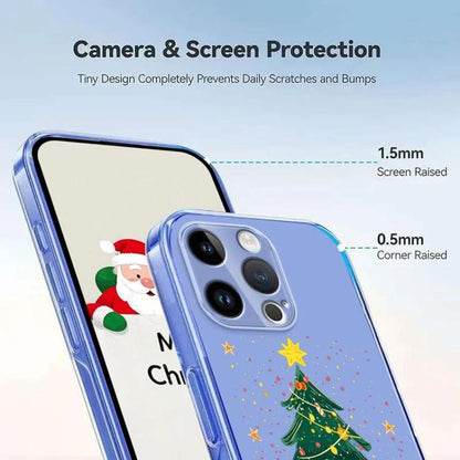 Christmas-themed Printed TPU Phone Case, For iPhone 15 Pro, For iPhone 15