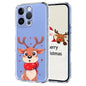 Christmas-themed Printed TPU Phone Case, For iPhone 15 Pro, For iPhone 15