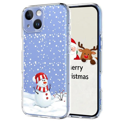 Christmas-themed Printed TPU Phone Case, For iPhone 15 Pro, For iPhone 15