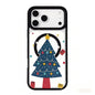 Christmas Series Strong Magnetic Painted Black Edge Phone Case, For iPhone 17 Pro Max
