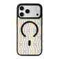 Christmas Series Strong Magnetic Painted Black Edge Phone Case, For iPhone 17 Pro Max