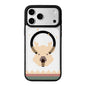Christmas Series Strong Magnetic Painted Black Edge Phone Case, For iPhone 17 Pro Max