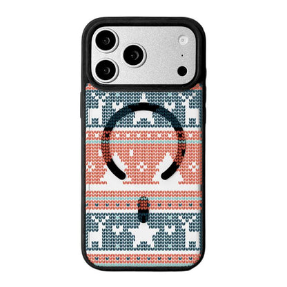 Christmas Series Strong Magnetic Painted Black Edge Phone Case, For iPhone 17 Pro Max