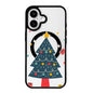 Christmas Series Strong Magnetic Painted Black Edge Phone Case, For iPhone 17