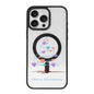 Christmas Series Strong Magnetic Painted Black Edge Phone Case, For iPhone 16 Pro