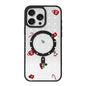 Christmas Series Strong Magnetic Painted Black Edge Phone Case, For iPhone 16 Pro