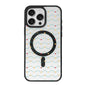 Christmas Series Strong Magnetic Painted Black Edge Phone Case, For iPhone 16 Pro