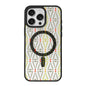 Christmas Series Strong Magnetic Painted Black Edge Phone Case, For iPhone 16 Pro