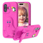 Penguin Baby EVA Shockproof Phone Case with Holder, For iPhone 17 Pro Max, For iPhone 17 Pro, For iPhone 17, For iPhone Air