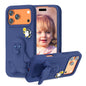 Penguin Baby EVA Shockproof Phone Case with Holder, For iPhone 17 Pro Max, For iPhone 17 Pro, For iPhone 17, For iPhone Air