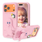 Penguin Baby EVA Shockproof Phone Case with Holder, For iPhone 17 Pro Max, For iPhone 17 Pro, For iPhone 17, For iPhone Air