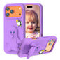 Penguin Baby EVA Shockproof Phone Case with Holder, For iPhone 17 Pro Max, For iPhone 17 Pro, For iPhone 17, For iPhone Air