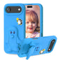 Penguin Baby EVA Shockproof Phone Case with Holder, For iPhone 17 Pro Max, For iPhone 17 Pro, For iPhone 17, For iPhone Air