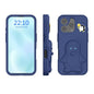 Penguin Baby EVA Shockproof Phone Case with Holder, For iPhone 16 Pro Max, For iPhone 16 Pro, For iPhone 16, For iPhone 15 Pro Max