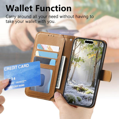 Rhombic Texture Zipper Wallet Metal Bow-knot Vegan Leather Phone Case with Strap, For iPhone 17 Pro Max, For iPhone 17 Pro, For iPhone 17, For iPhone Air