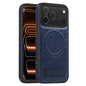 Multi-function Holder MagSafe PU Phone Case, For iPhone 17 Pro Max, For iPhone 17 Pro
