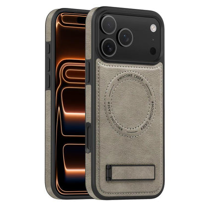 Multi-function Holder MagSafe PU Phone Case, For iPhone 17 Pro Max, For iPhone 17 Pro