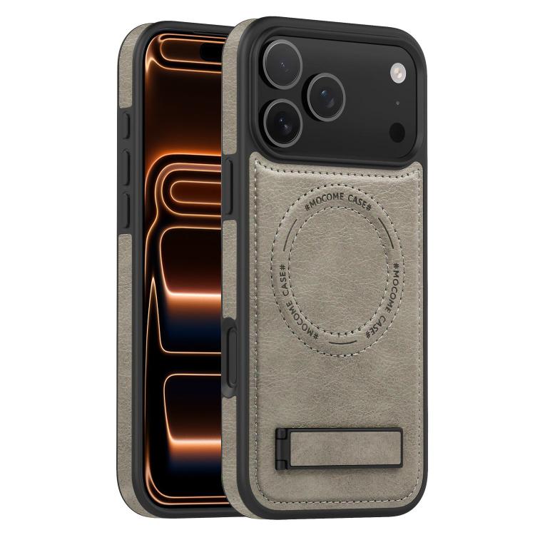 Multi-function Holder MagSafe PU Phone Case, For iPhone 17 Pro Max, For iPhone 17 Pro