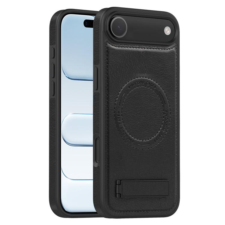 Multi-function Holder MagSafe PU Phone Case, For iPhone 17, For iPhone  Air