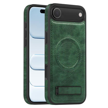 Multi-function Holder MagSafe PU Phone Case, For iPhone 17, For iPhone  Air