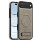 Multi-function Holder MagSafe PU Phone Case, For iPhone 17, For iPhone  Air
