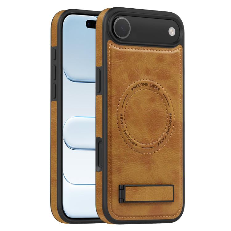 Multi-function Holder MagSafe PU Phone Case, For iPhone 17, For iPhone  Air