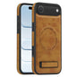 Multi-function Holder MagSafe PU Phone Case, For iPhone 17, For iPhone  Air