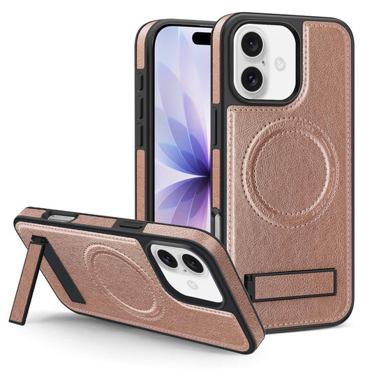 Multi-function Holder MagSafe PU Phone Case, For iPhone 17, For iPhone  Air