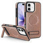 Multi-function Holder MagSafe PU Phone Case, For iPhone 17, For iPhone  Air