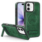 Multi-function Holder MagSafe PU Phone Case, For iPhone 17, For iPhone  Air