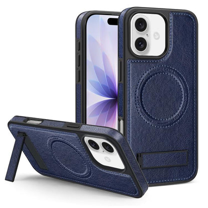 Multi-function Holder MagSafe PU Phone Case, For iPhone 17, For iPhone  Air