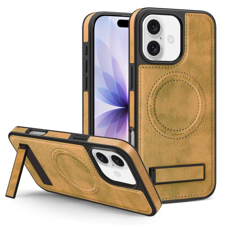 Multi-function Holder MagSafe PU Phone Case, For iPhone 17, For iPhone  Air